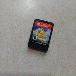 Pokemon Let's Go Pikachu Nintendo Switch/ Switch Lite Game 