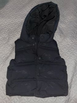 Unisex Zara Puffer Vest With Hoodie 