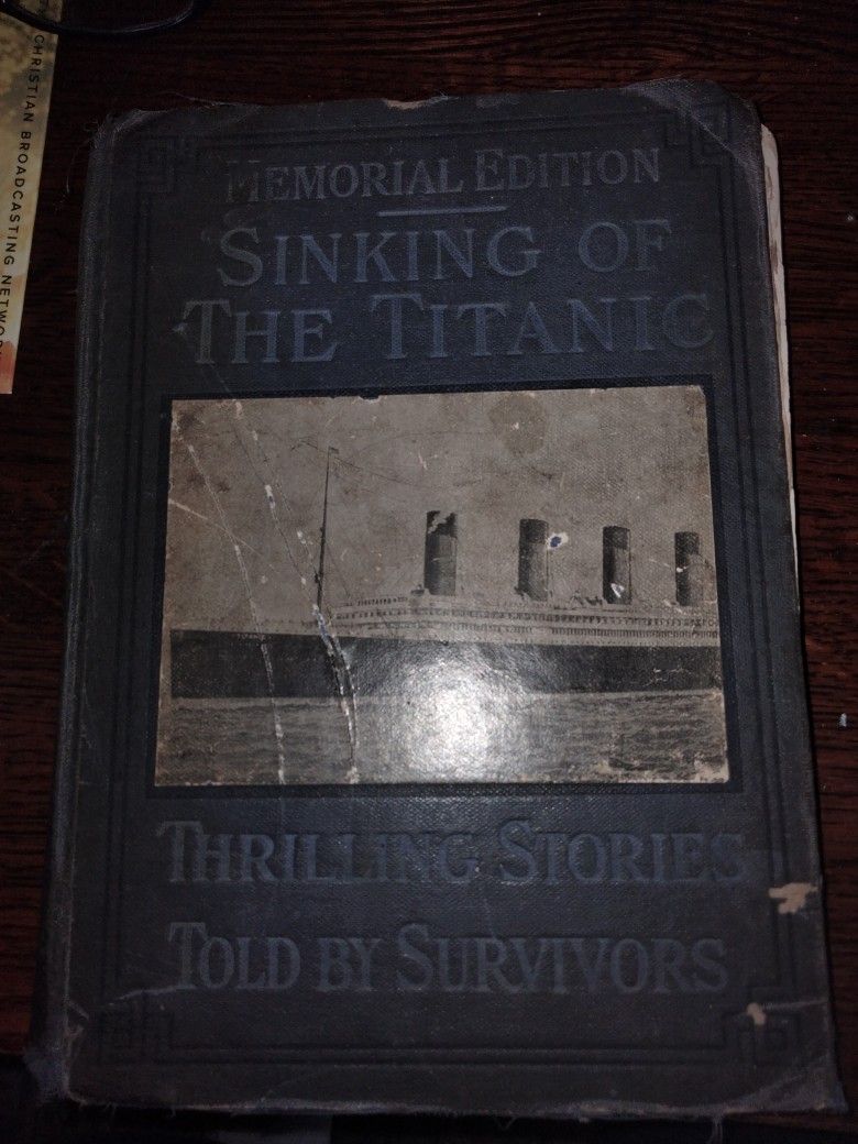 1912 Original Sinking Of The Titanic 