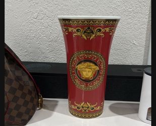 New Authentic VERSACE MEDUSA VASE