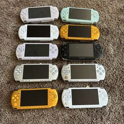 Sony PSP Japan Import Different Models For Parts Or Repair