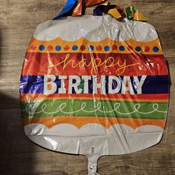 Giant Happy Birthday Balloons