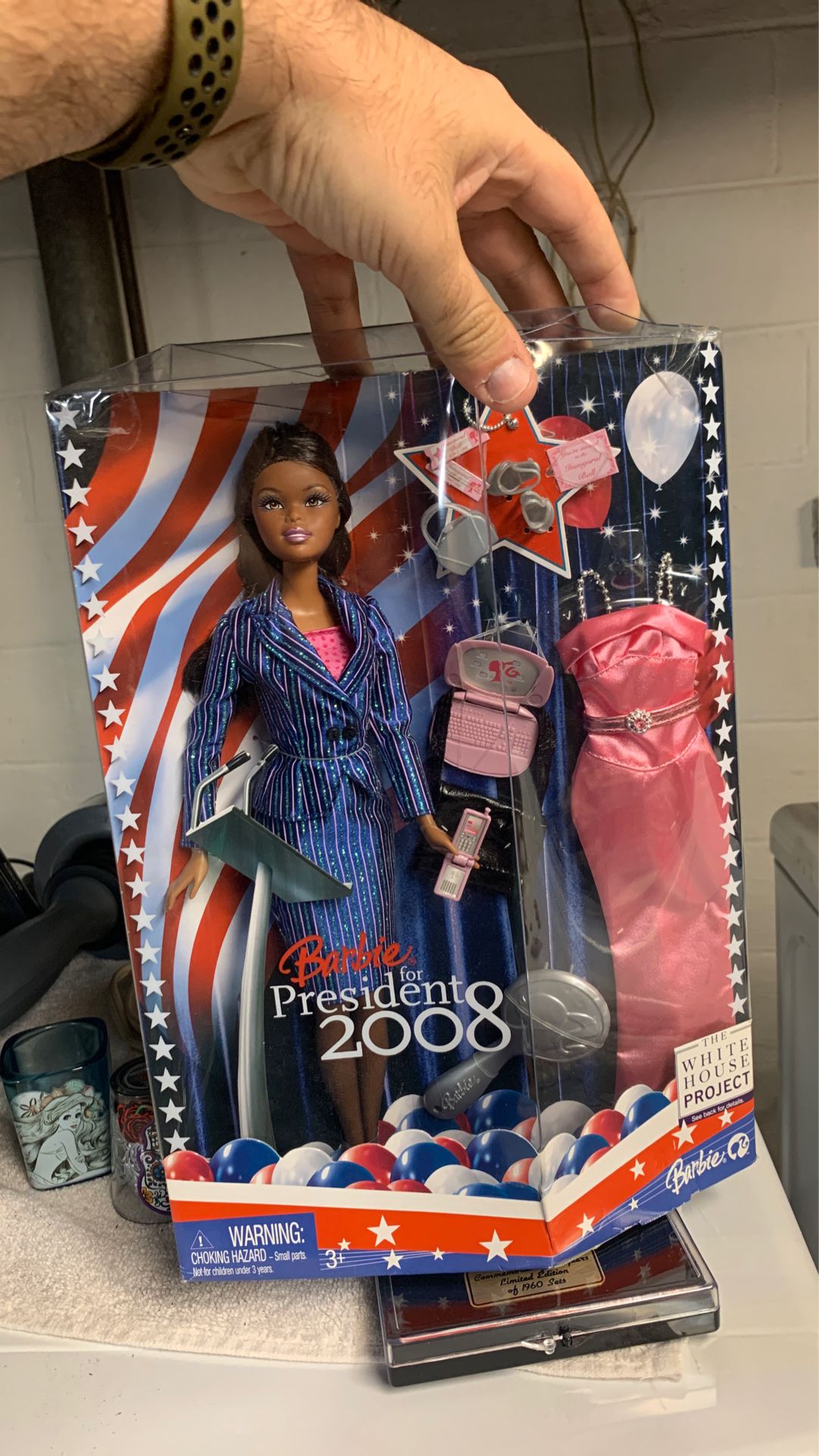 Black Barbie President 2008 in Box