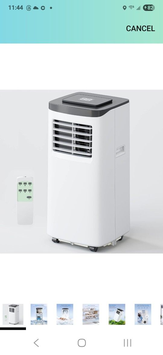 Portable Air Conditioner W Remote