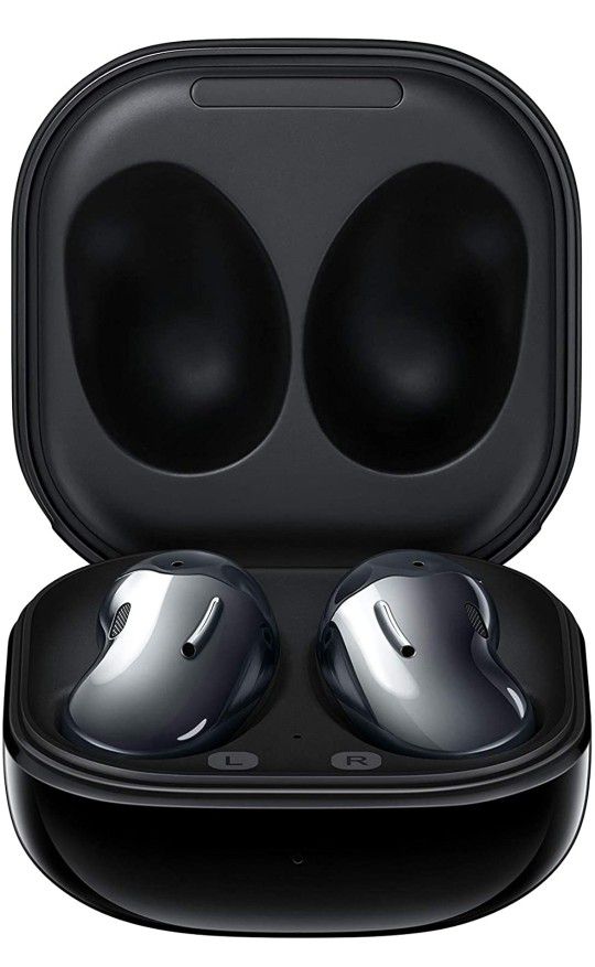 Brand New Samsung Galaxy Buds Live, True Wireless Earbuds W/Active Noise Cancelling (Wireless Charging Case Included), Mystic Black (US Version

