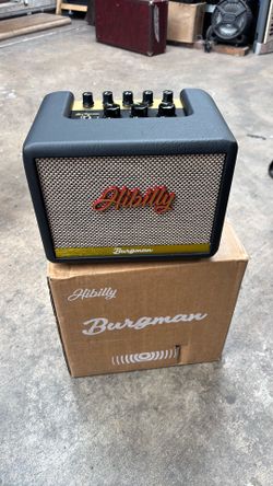 Rechargeable guitar amplifier & Bluetooth