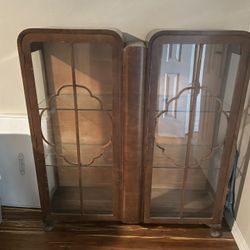 Antique Curio Cabinet 