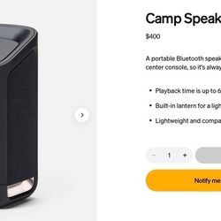 Rivian Camp Speaker 