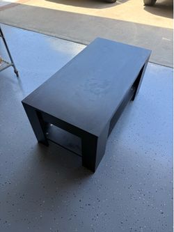 Coffee table with lifting top - see details