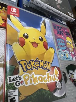Nintendo switch let’s go Pikachu