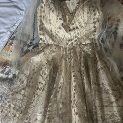 Gold Dress 