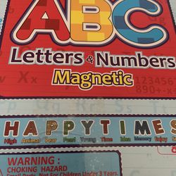 ABC Magnetic Letters ( New)