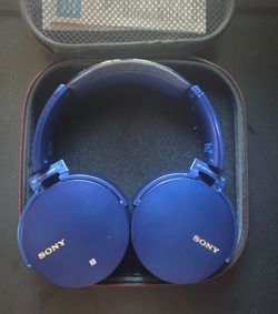 Sony MDRXB950B1/L Extra Bass Bluetooth Headphones (Blue)