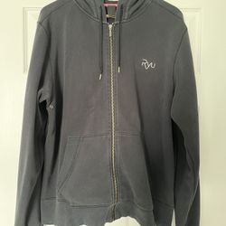 RYU (Respect Your Universe) Urban Athletic Apparel - Hoodie Sweat Jacket & Sweat Shorts in Black