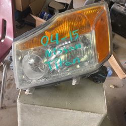 2004 to 2015 Nissan titan LH Headlight or best offer