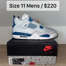Air Jordan 4 Military Blue 
