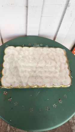 6 New Vintage Capiz Shell Placemats