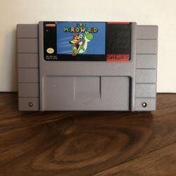 Super Mario World - Original and Authentic SNES Super Nintendo Game