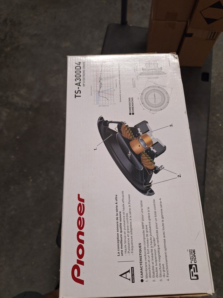 Pioneer 12 Inches 1500 W