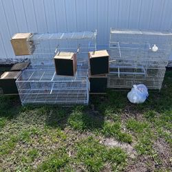 Bird Cages With Nest Boxes
