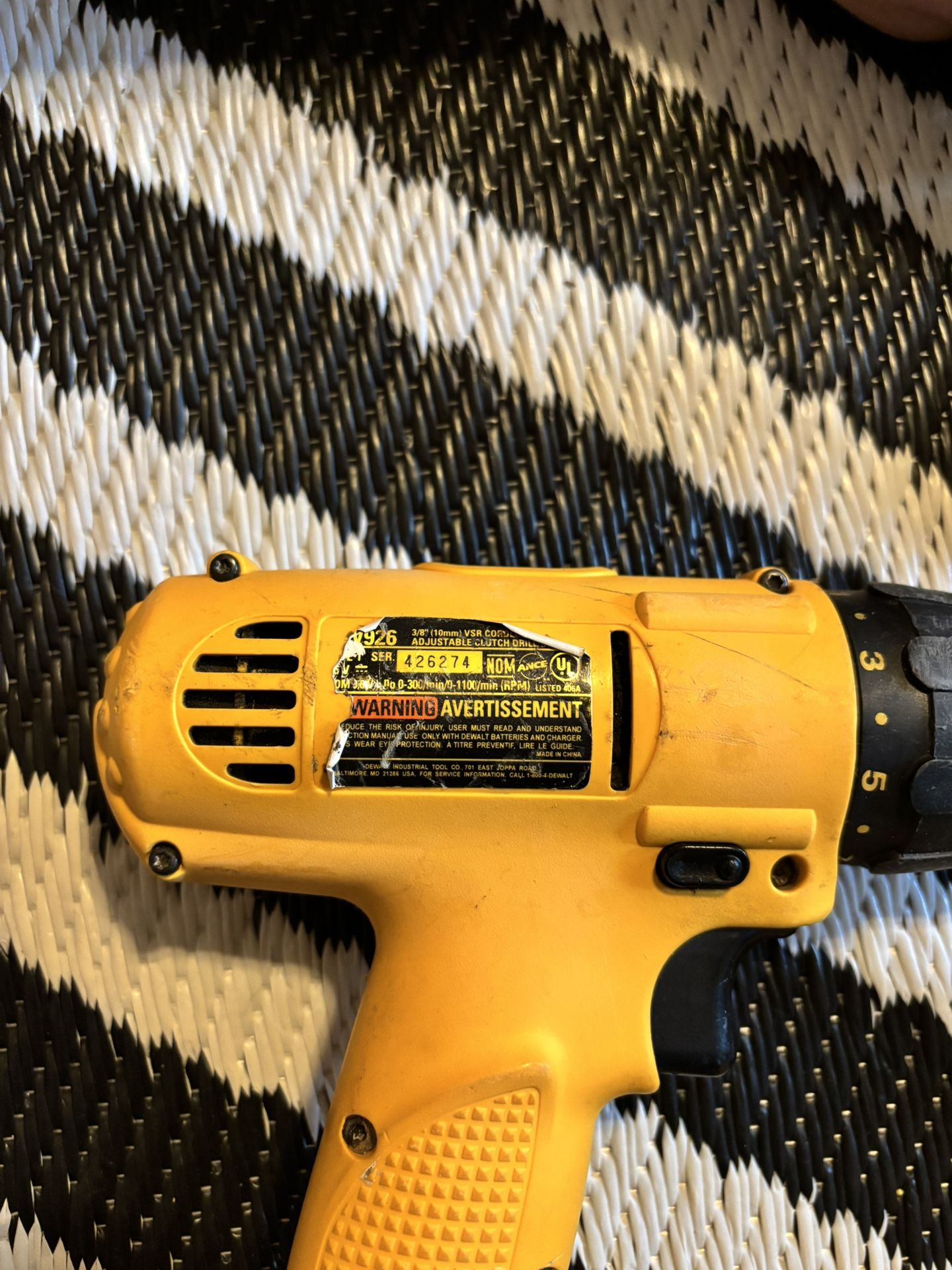 DeWalt Mixed And Matched Power Tools
