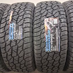 ( 4 TIRES  ) 275/60R20 BLACKHAWK ALL TERRAIN 