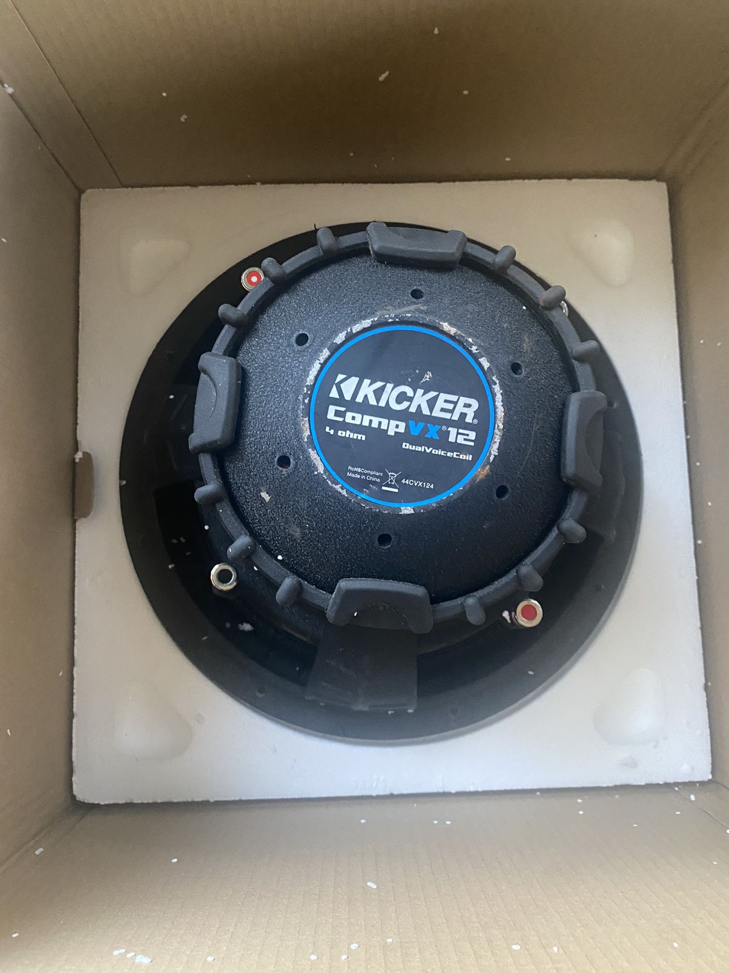 12” Kicker CVX Subwoofer for Sale in Bellflower, CA OfferUp