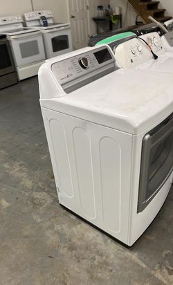 LG Front Load Dryer – Sensor Dry, White, Large Capacity