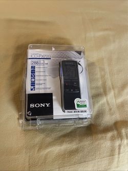 Sony icd-px720 recorder