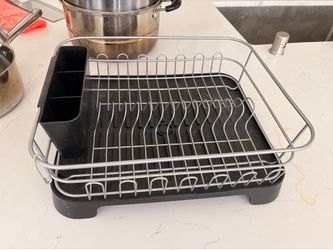 Dish Drying Rack with Drip Tray