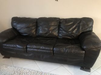 Leather Sofa