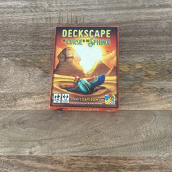 Deckscape The Curse Of The Sphinx Card Game