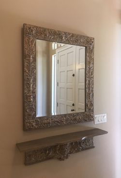 Mirror and Shelf