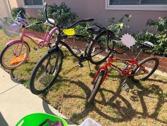 Three bikes for sale