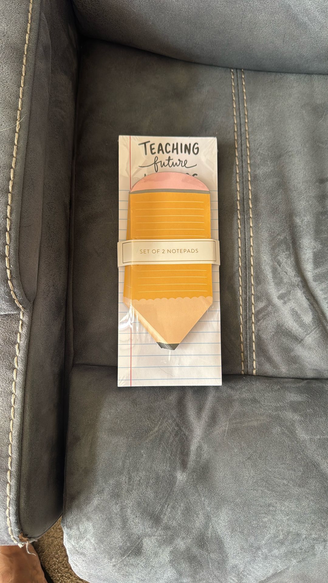 New Sealed Teacher Teaching School Set Of 2 Notepads Paper