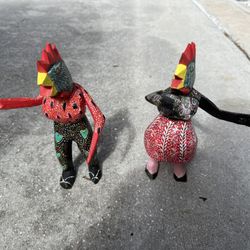 Chicken Sculptures