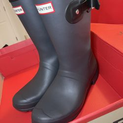 Woman Hunter Rain Boots Size 8