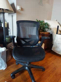 Black Mesh Ergonomic Office Chair by Whalen Furniture