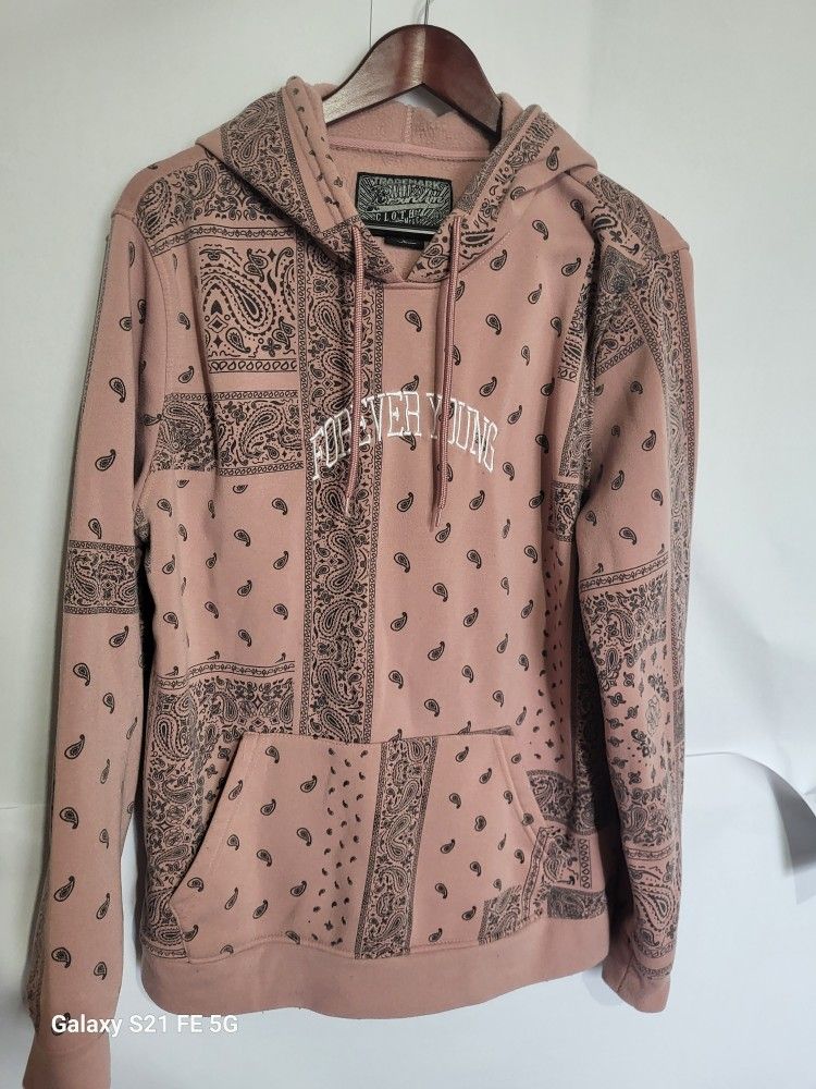 Trade Mark Brooklyn Cloth Pullover Hoodie Size Large 