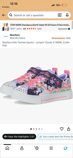 Shoes Skechers Kids Twinkle Sparks - Jumpin' Clouds 314809L (Little Kid)