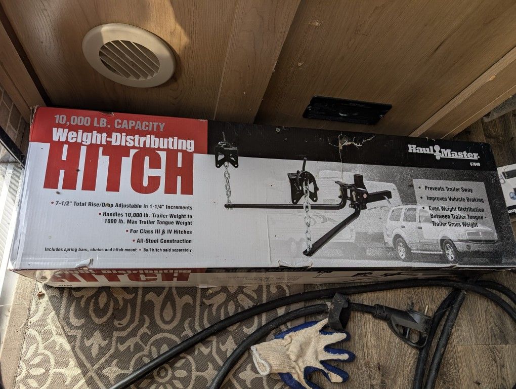 Weight Distribution And Sway Control