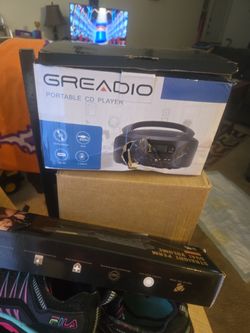 Greadio Portable Cd Player