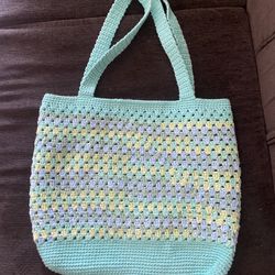 Crochet Tote Bag 