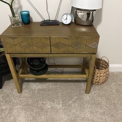 Console Table With Drawers