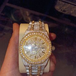 AP Iced Out  Mosinite Diamond $$