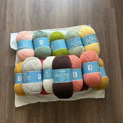 Assorted Yarn (15 Spools)