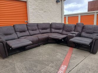 ✨️Microfiber Sectional with Recliners ✨️