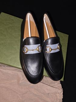 Authentic Gucci Horsebit Leather Loafers – Women's Size 34.5