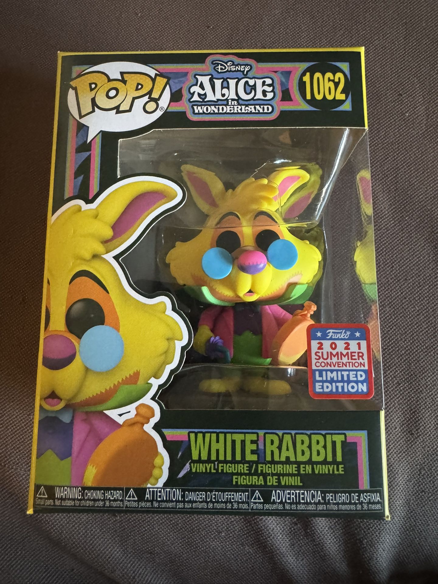 Pop Funko White Rabbit (Alice in Wonderland)