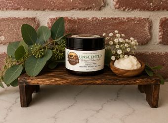 Homestead Tallow Co. Unscented Whipped Tallow Balm